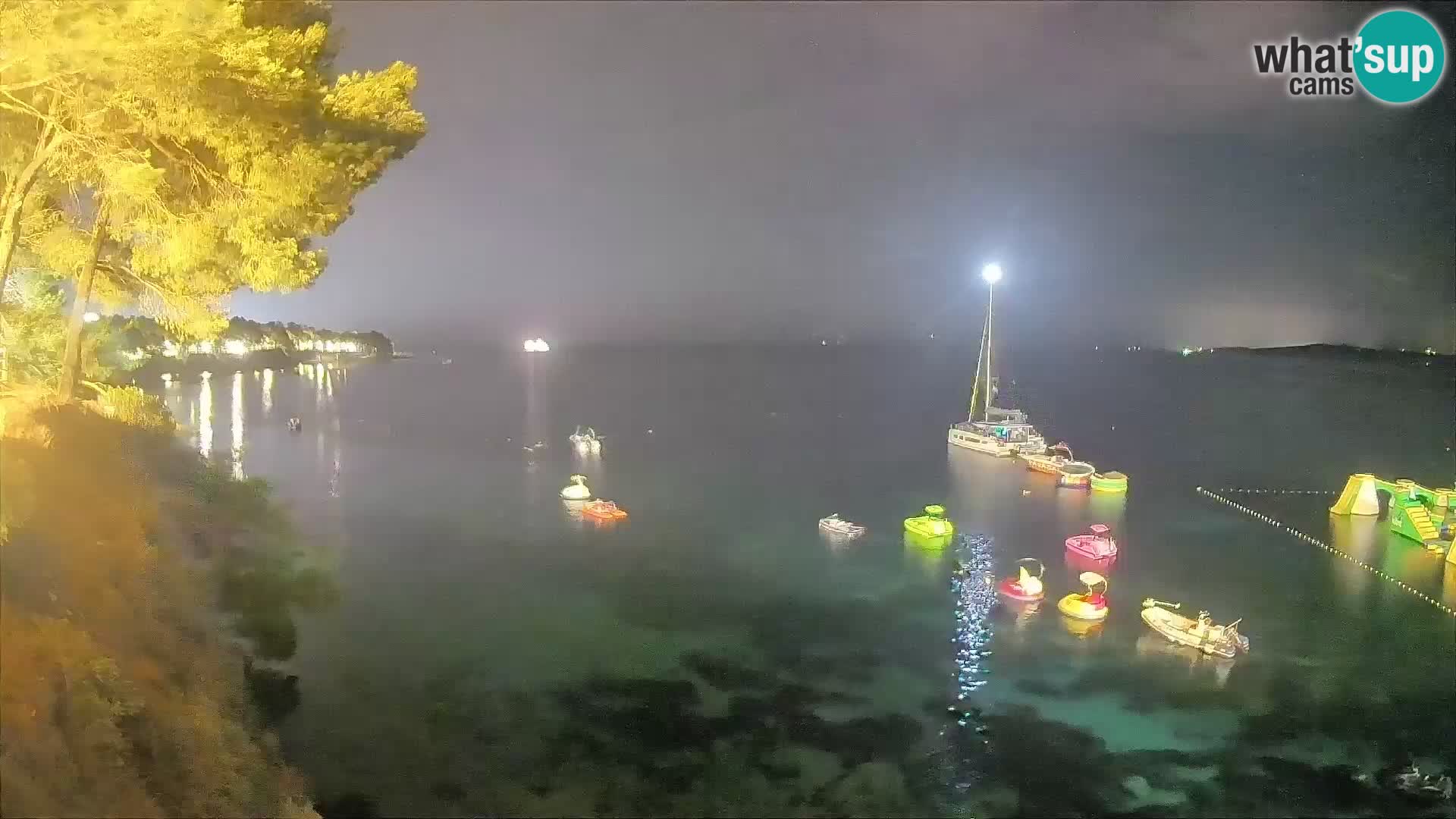 Webcam Potočine Beach Bol – Live View of Borak Beach, Brač Island