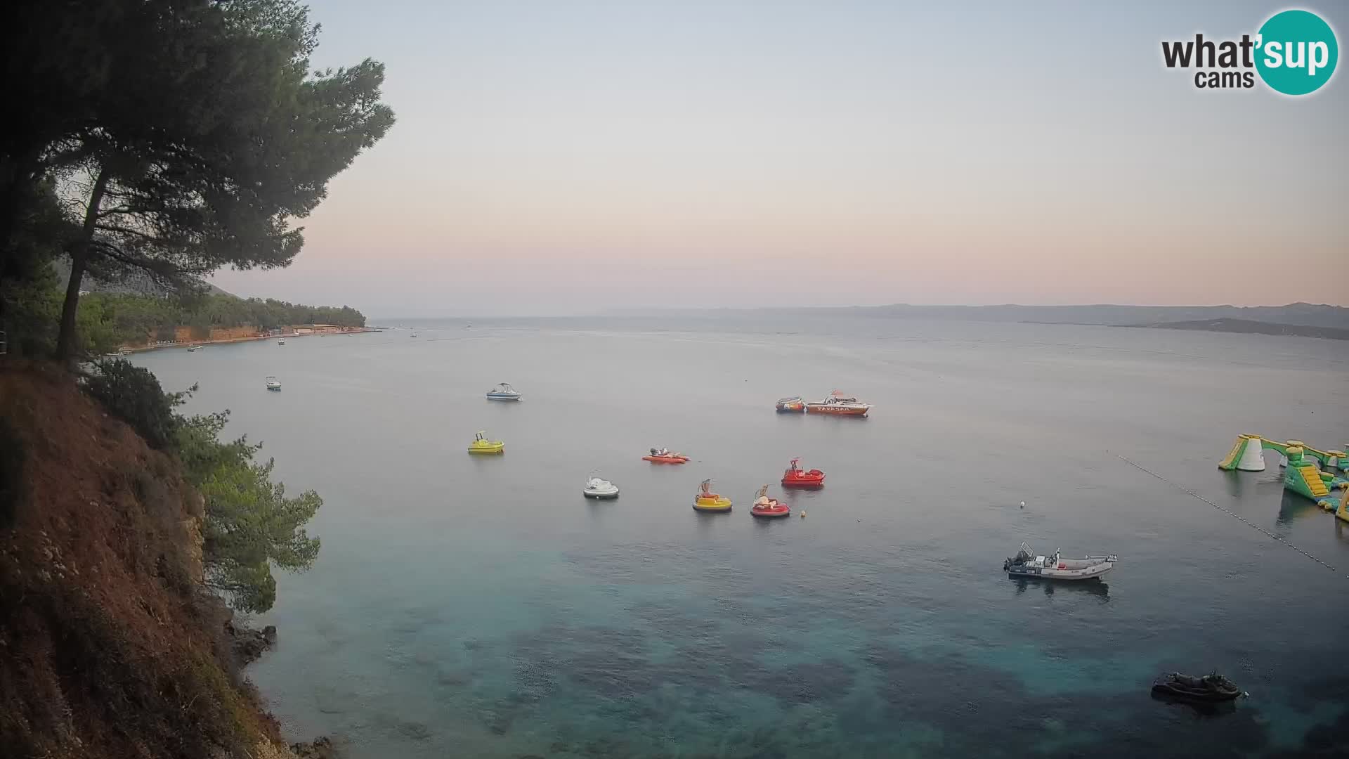 Webcam plage Potočine Bol – Vue en direct sur Borak Beach, île de Brač