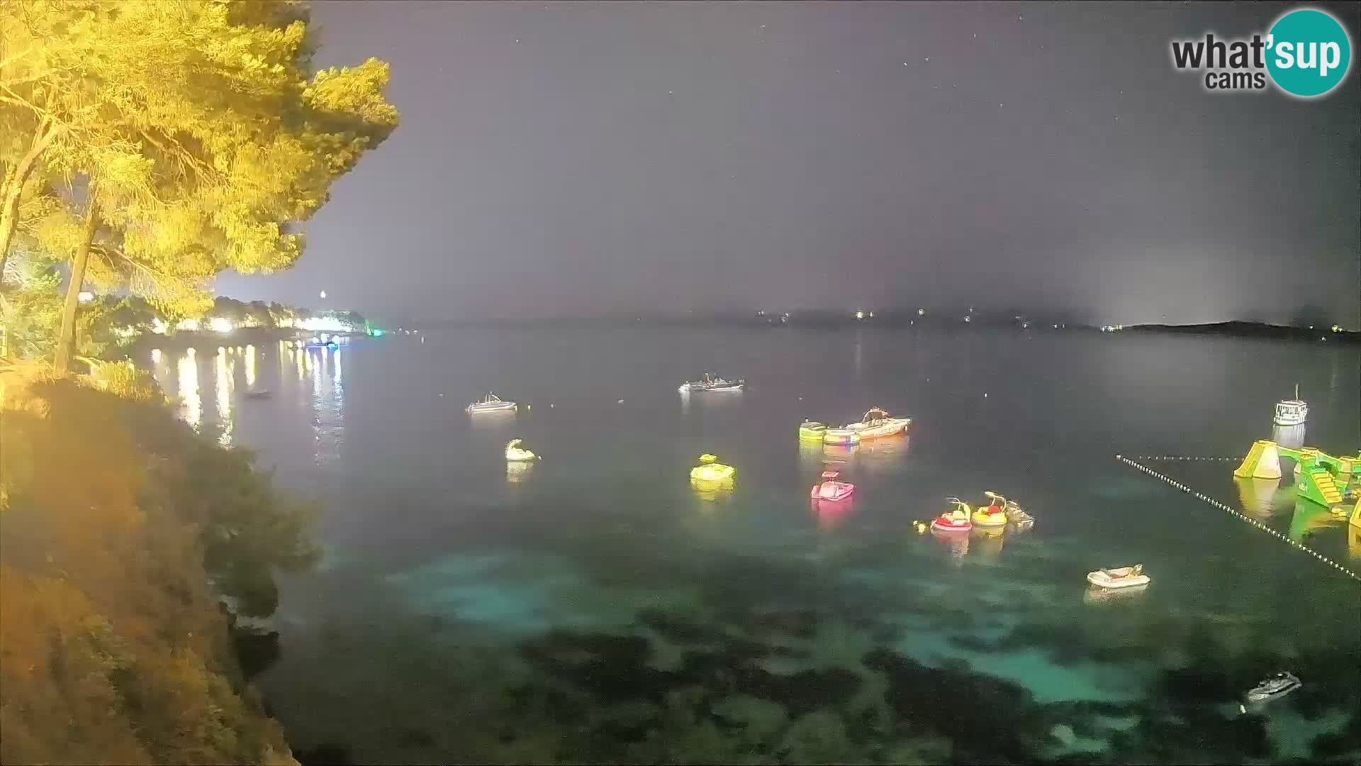 Webcam Potočine Beach Bol – Live View of Borak Beach, Brač Island
