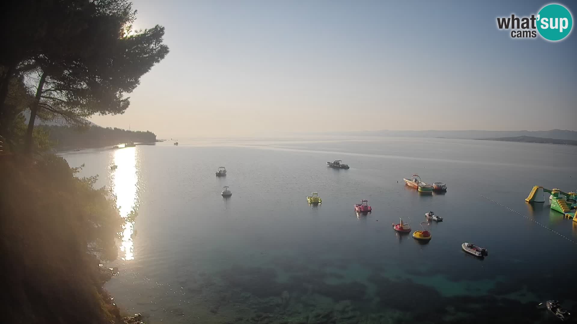 Webcam Playa Potočine Bol – Vista en vivo de Borak Beach, Isla de Brač