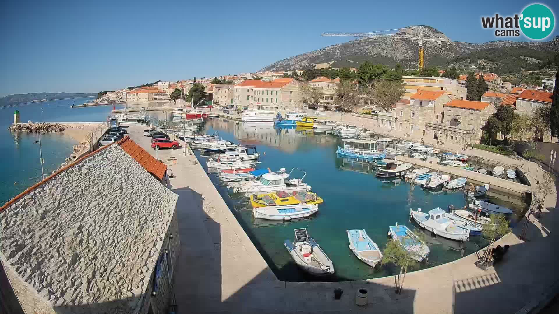 Webcam Bol Harbour – Live View of Bol Riva & Marina