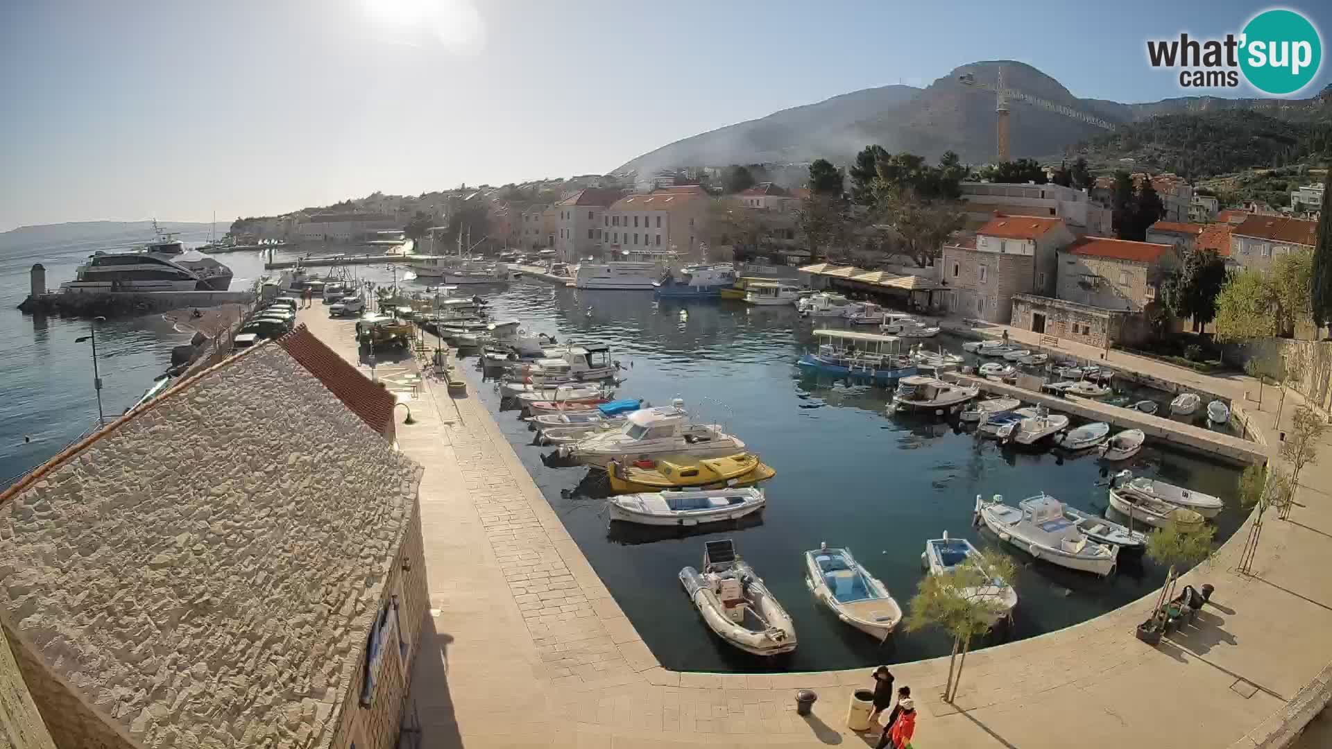 Webcam Bol Hafen – Liveblick auf Bol Riva & Marina