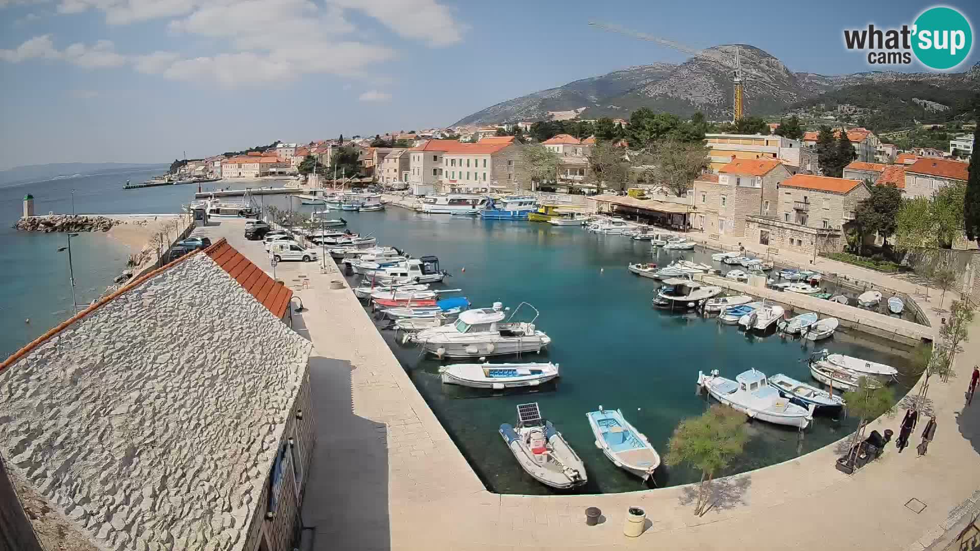 Webcam Bol Harbour – Live View of Bol Riva & Marina