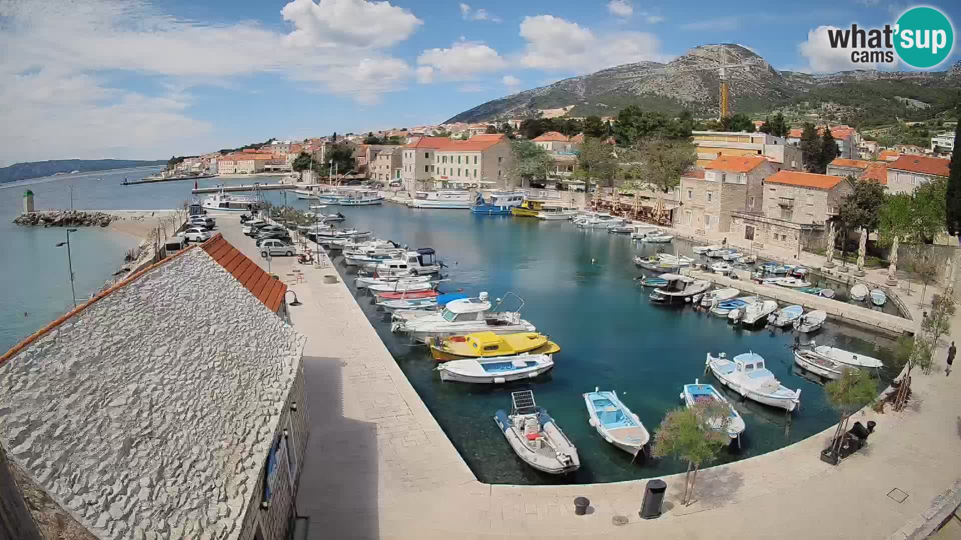 Webcam Bol Harbour – Live View of Bol Riva & Marina
