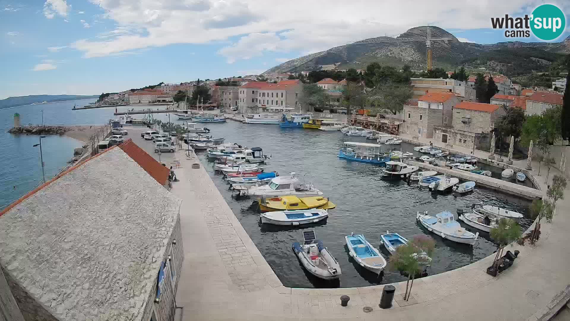 Webcam Bol Harbour – Live View of Bol Riva & Marina