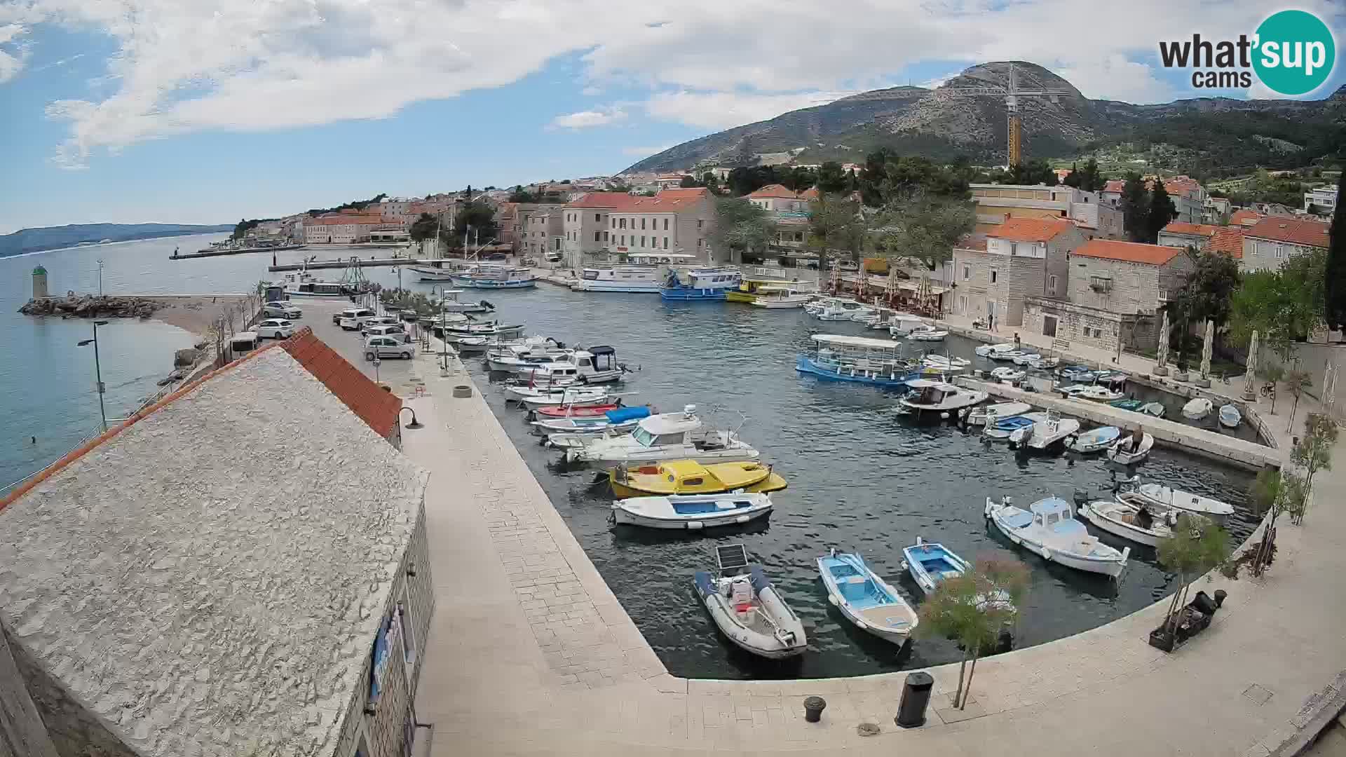 Webcam Bol Harbour – Live View of Bol Riva & Marina