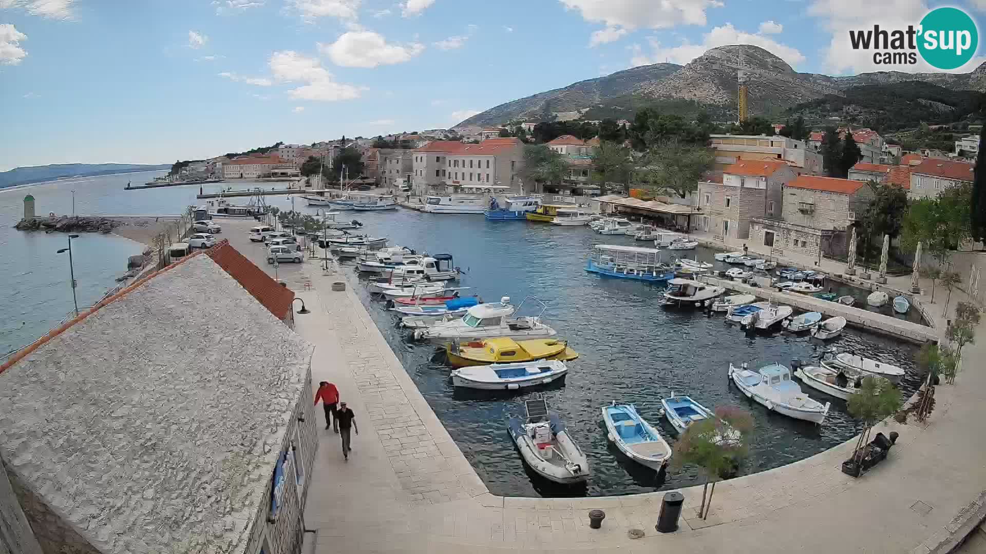 Webcam Bol Harbour – Live View of Bol Riva & Marina