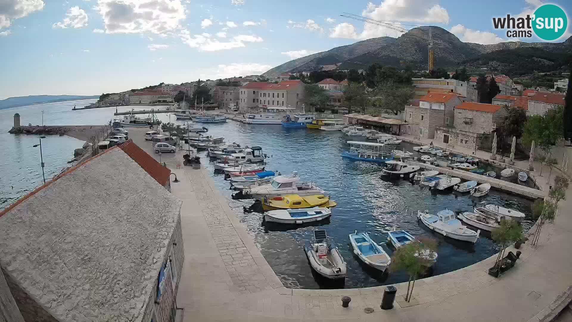 Webcam Bol Harbour – Live View of Bol Riva & Marina