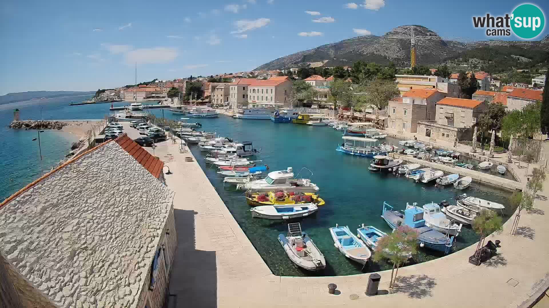 Webcam Bol Harbour – Live View of Bol Riva & Marina