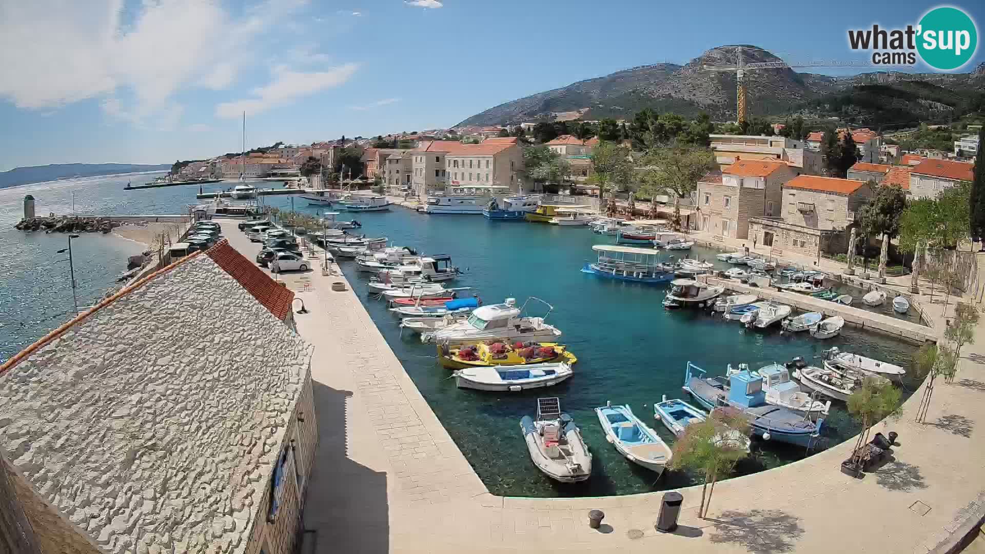 Webcam Bol Harbour – Live View of Bol Riva & Marina