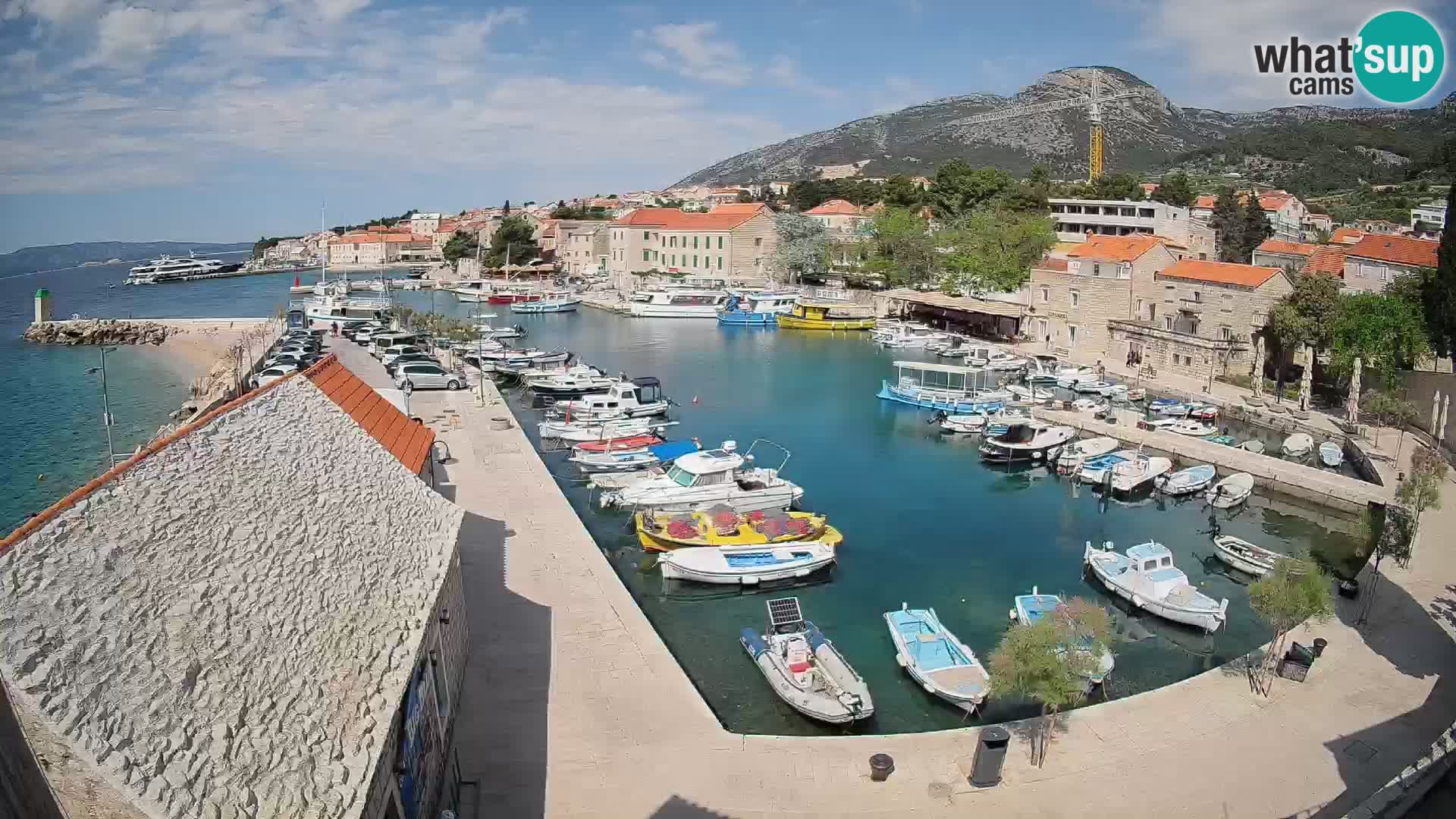 Webcam Bol Harbour – Live View of Bol Riva & Marina