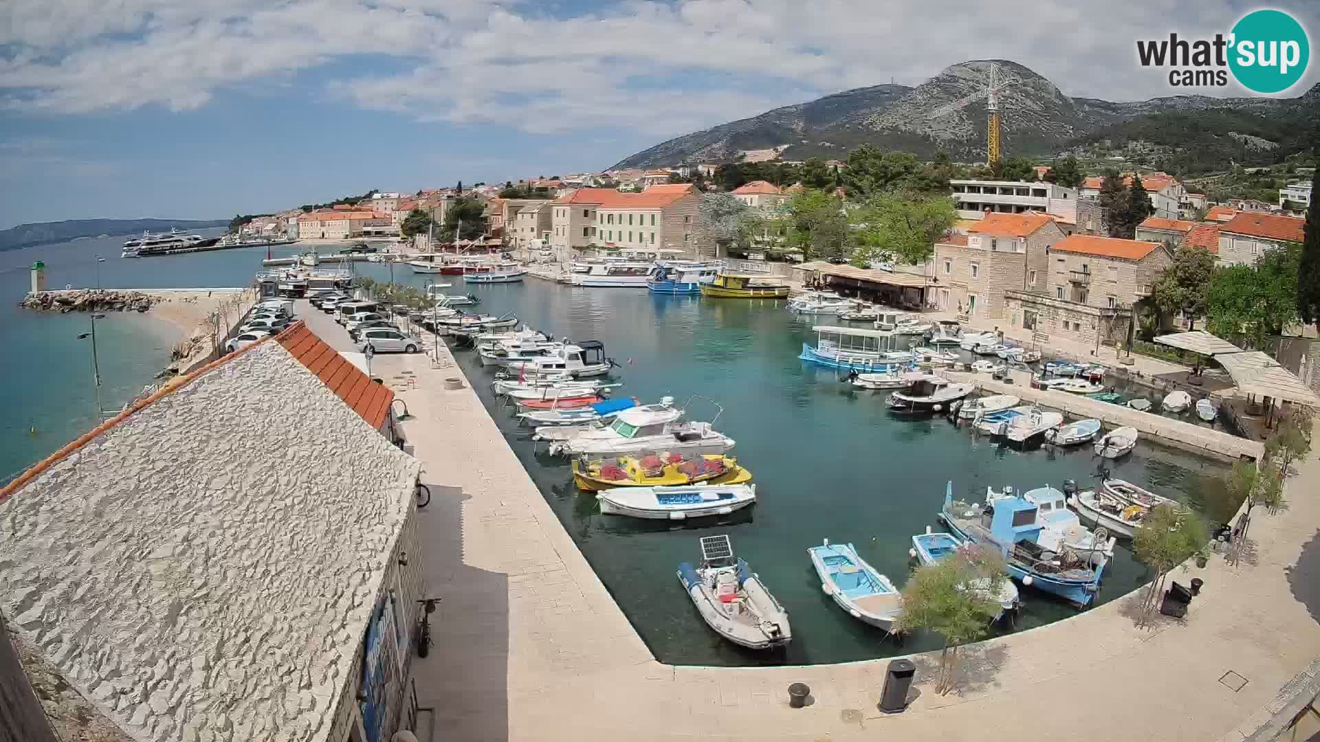 Webcam Bol Harbour – Live View of Bol Riva & Marina