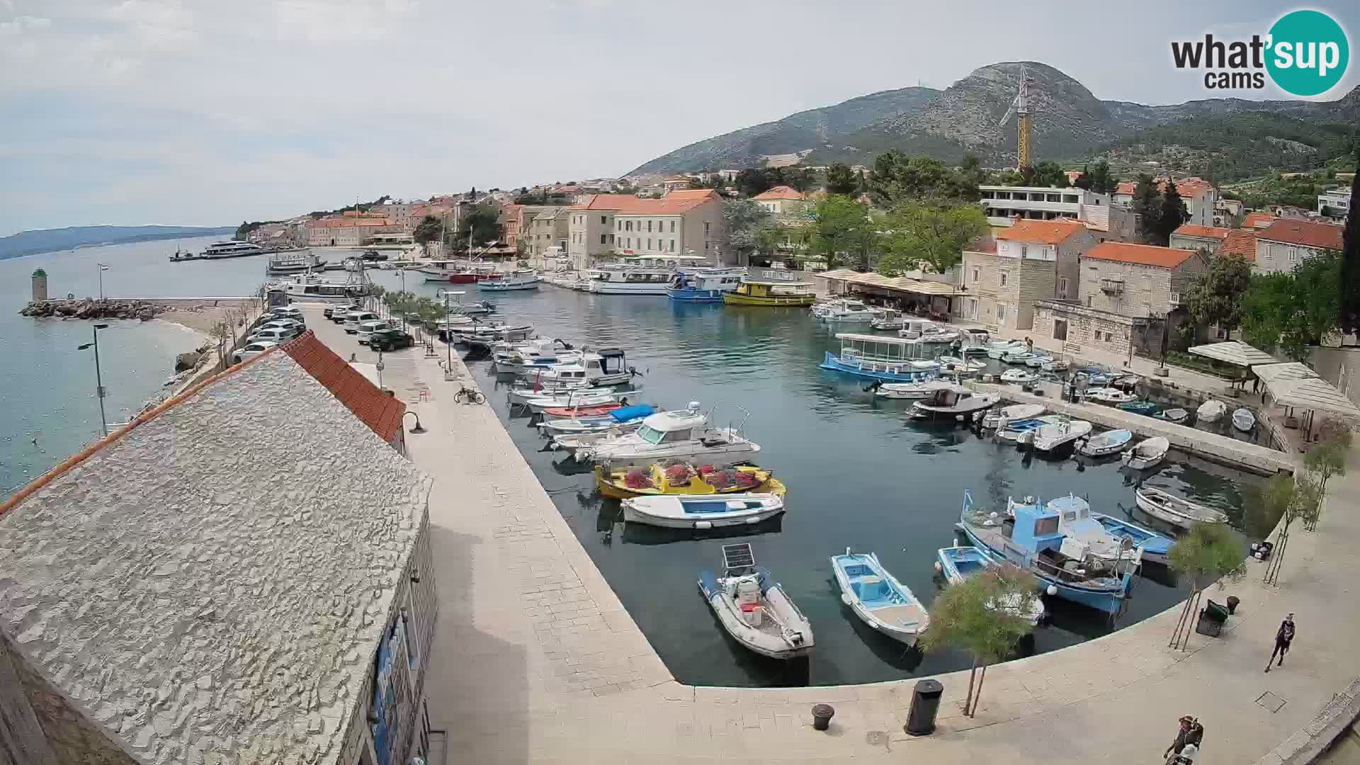 Webcam Bol Harbour – Live View of Bol Riva & Marina