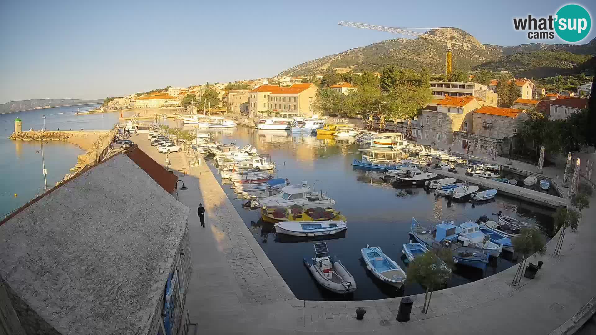Webcam Bol Hafen – Liveblick auf Bol Riva & Marina