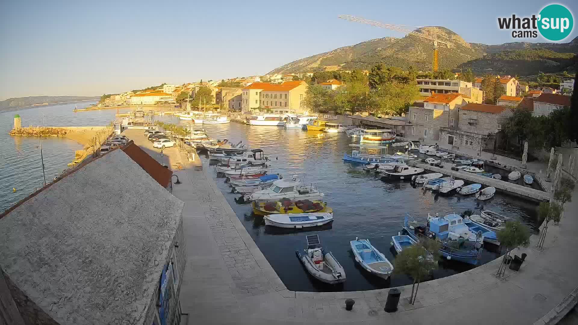 Webcam Bol Harbour – Live View of Bol Riva & Marina