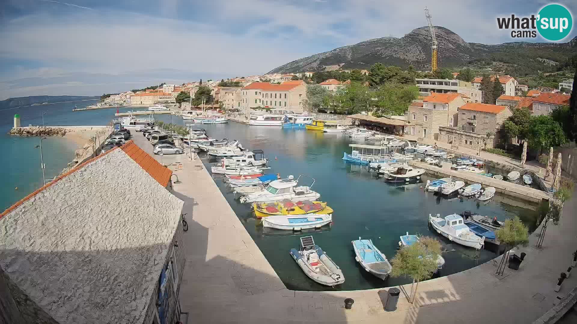 Webcam Bol Harbour – Live View of Bol Riva & Marina