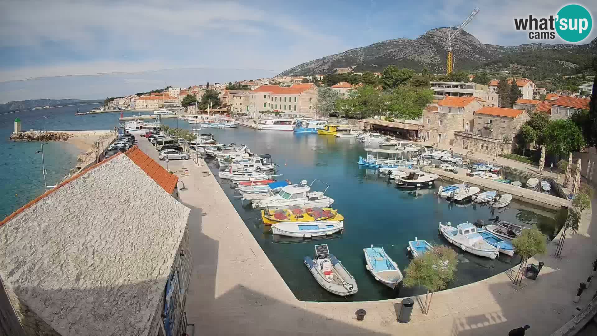 Webcam Bol Harbour – Live View of Bol Riva & Marina