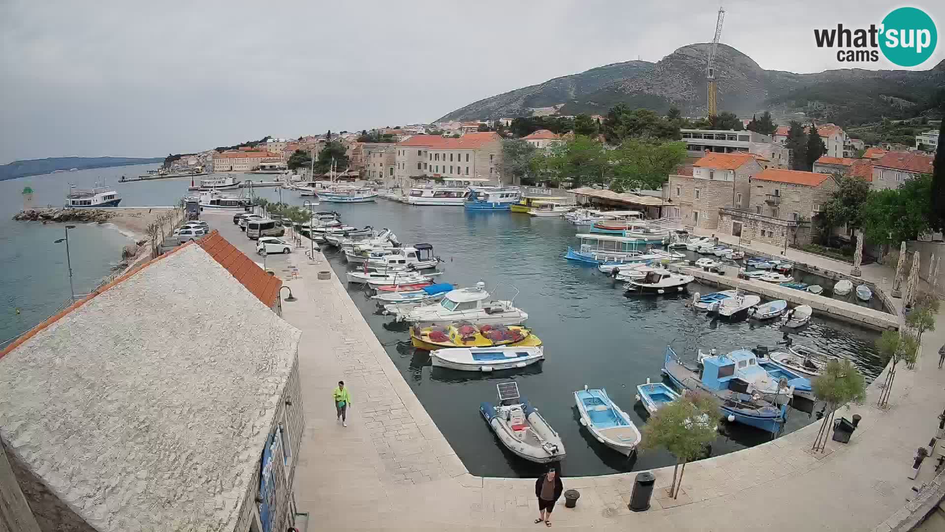 Webcam Bol Hafen – Liveblick auf Bol Riva & Marina