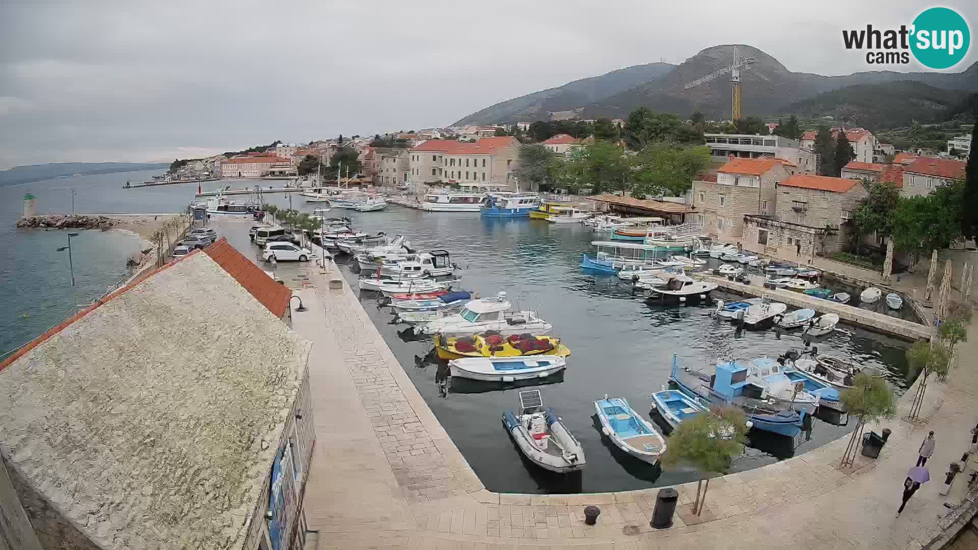 Webcam Bol Harbour – Live View of Bol Riva & Marina