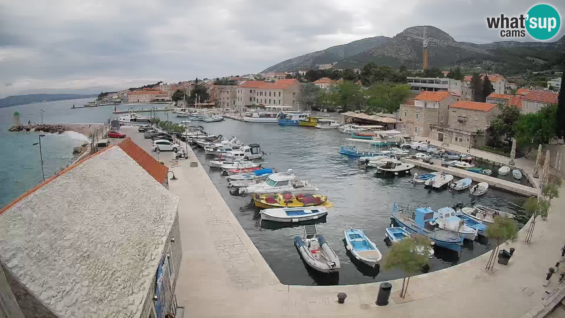 Webcam Bol Harbour – Live View of Bol Riva & Marina