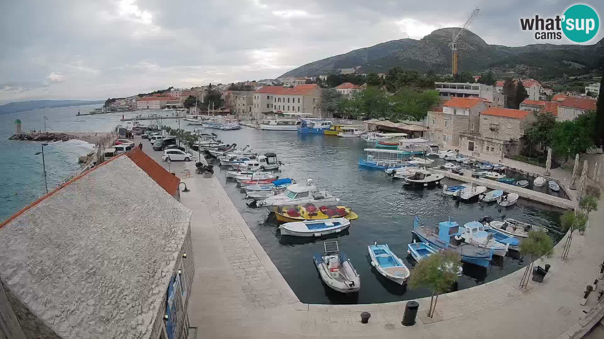 Webcam Bol Harbour – Live View of Bol Riva & Marina