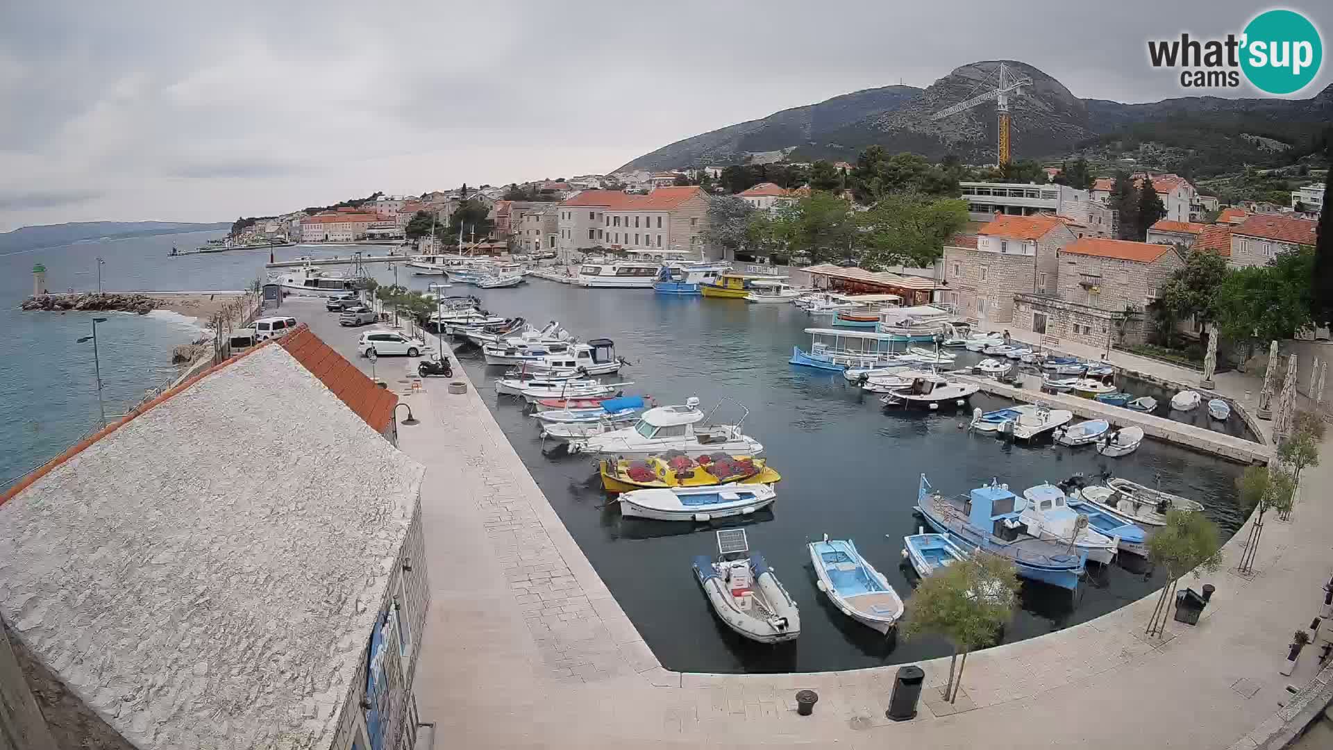 Webcam Bol Harbour – Live View of Bol Riva & Marina