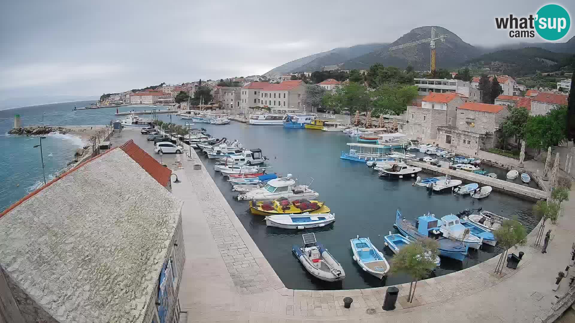 Webcam Bol Harbour – Live View of Bol Riva & Marina