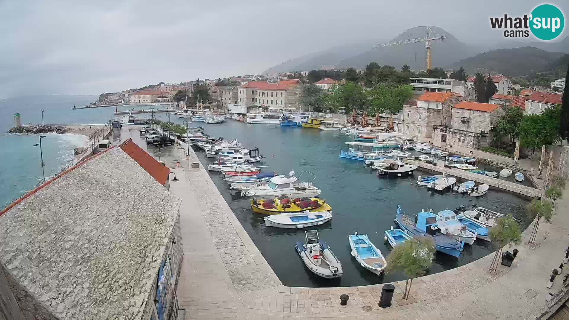 Webcam Bol Harbour – Live View of Bol Riva & Marina