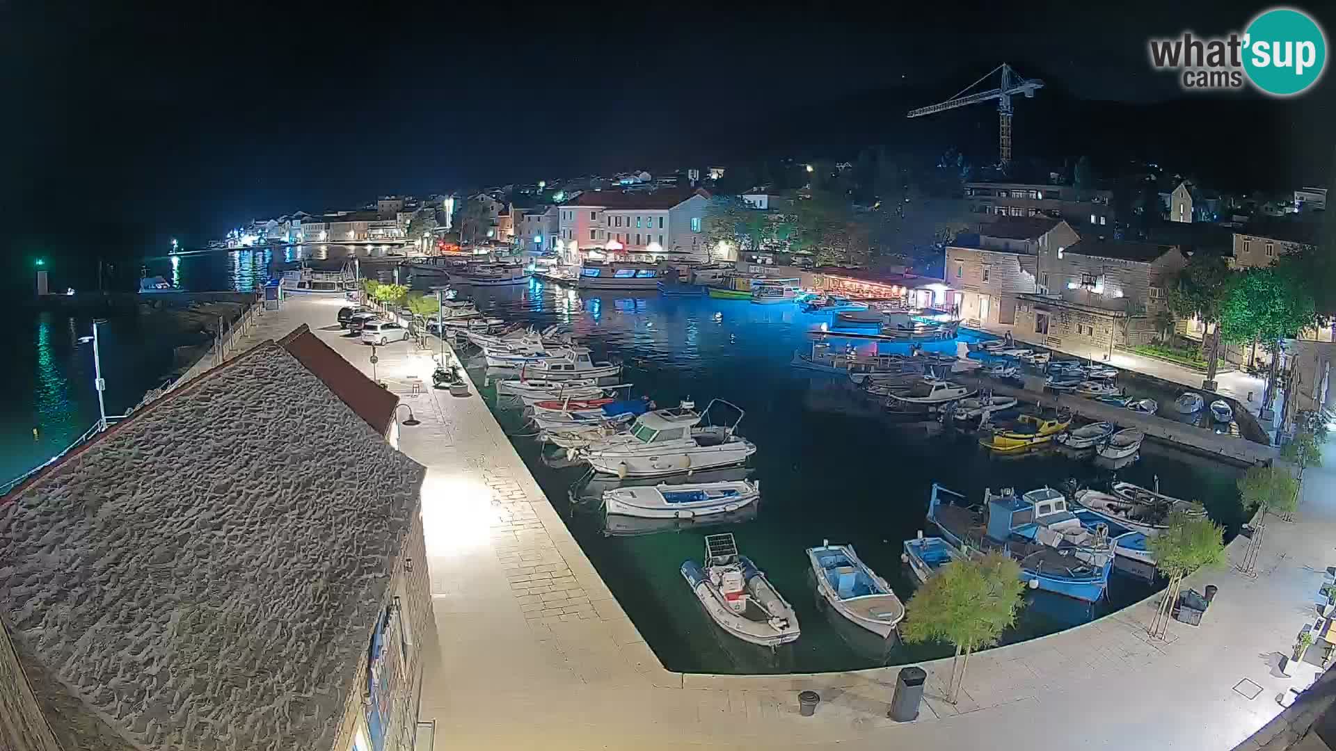 Webcam Bol Hafen – Liveblick auf Bol Riva & Marina