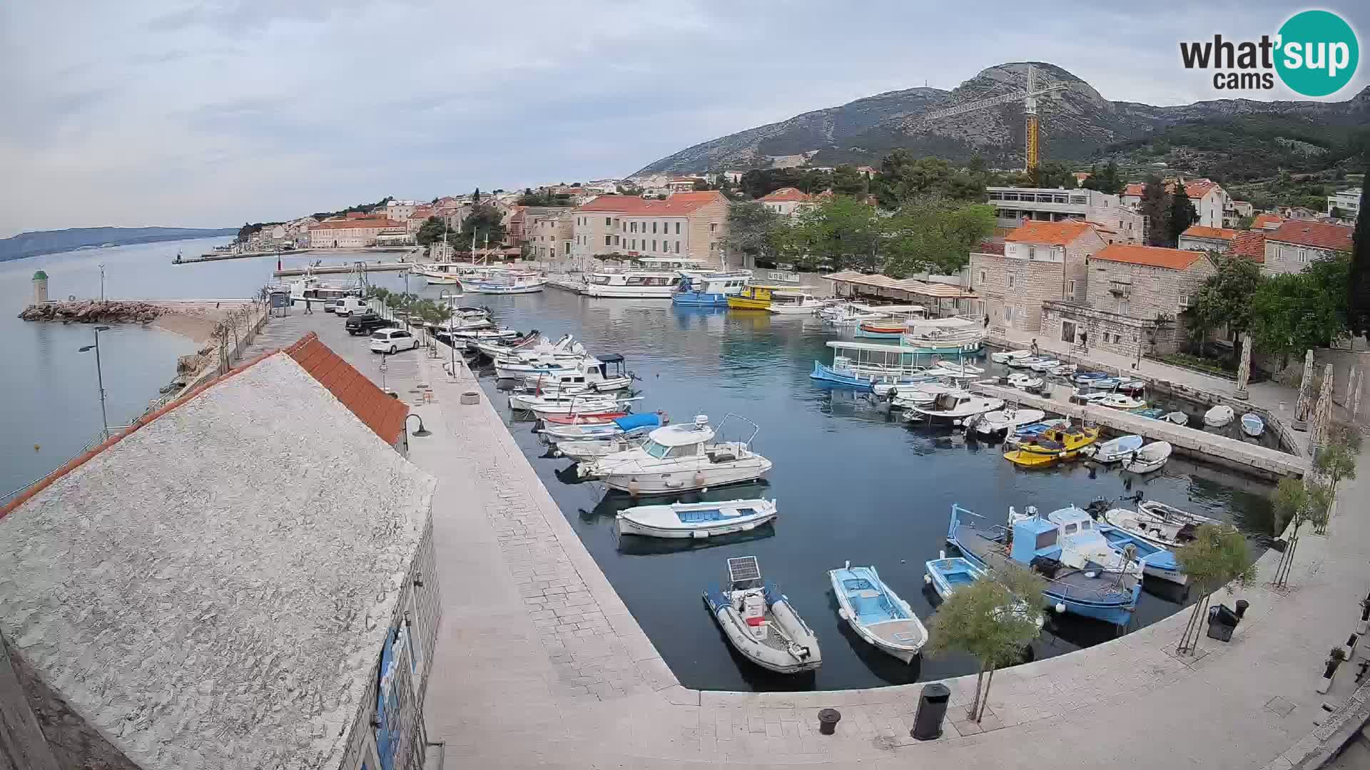 Webcam Bol Harbour – Live View of Bol Riva & Marina