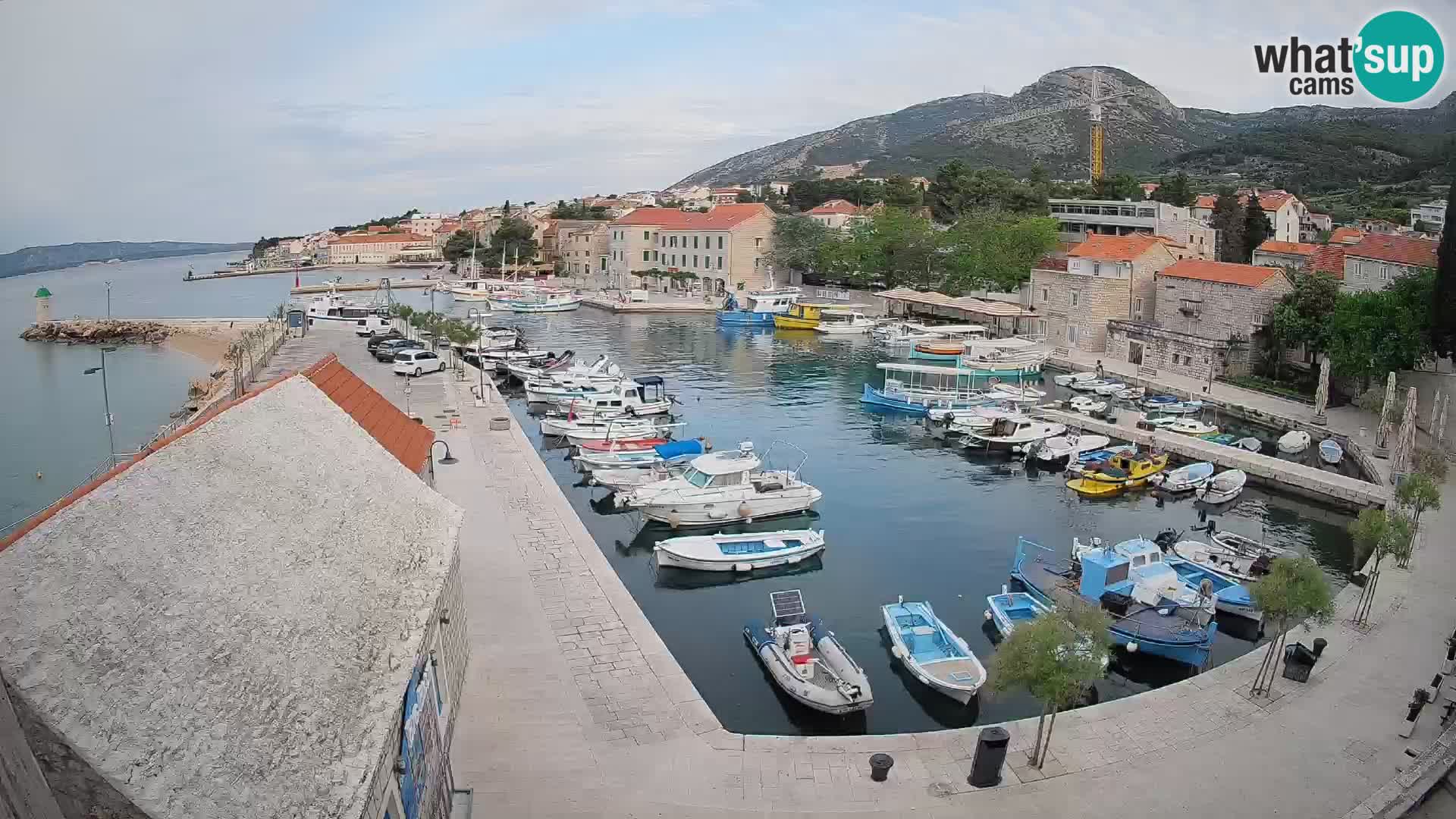 Webcam Bol Hafen – Liveblick auf Bol Riva & Marina