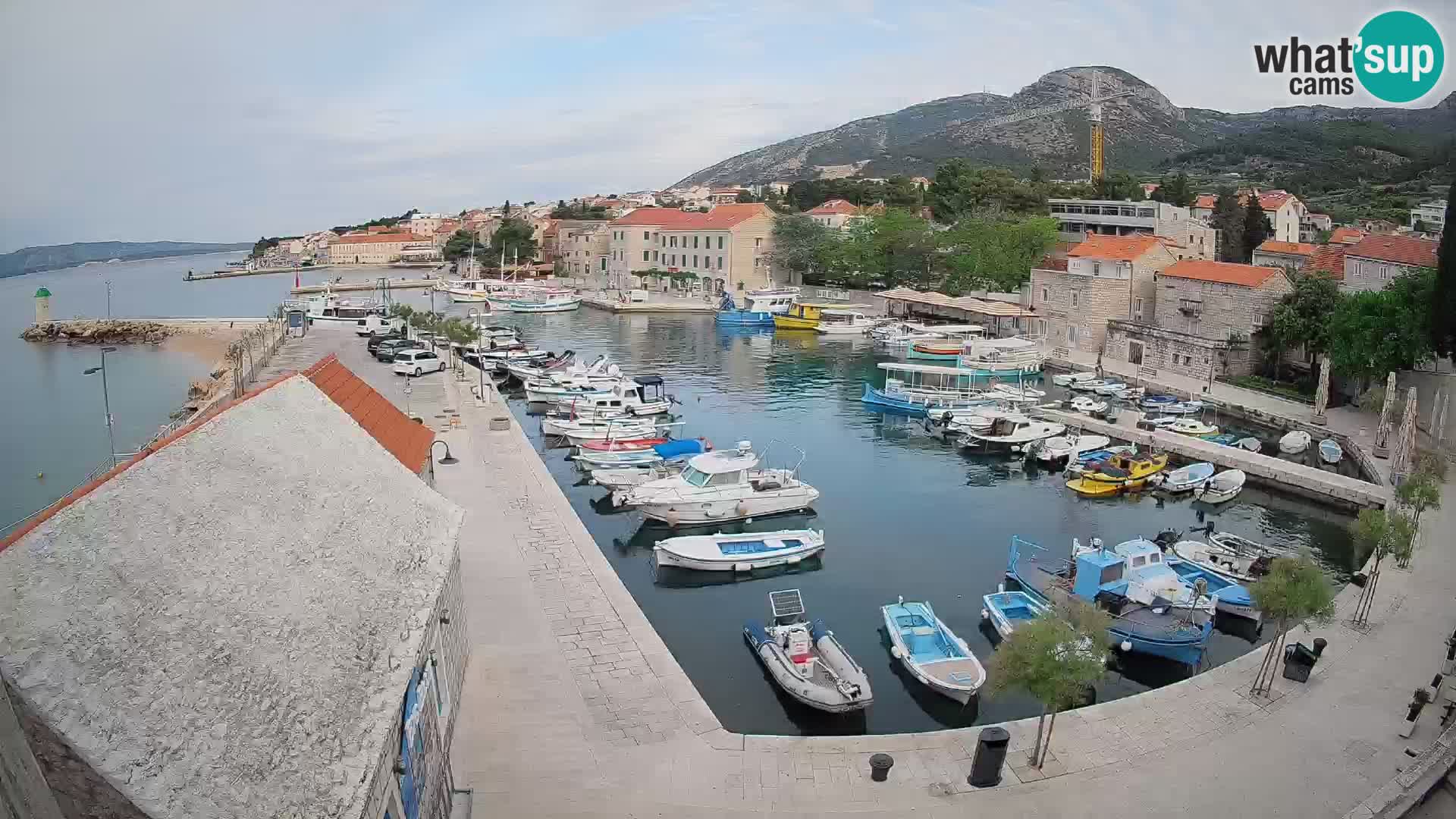 Webcam Bol Harbour – Live View of Bol Riva & Marina
