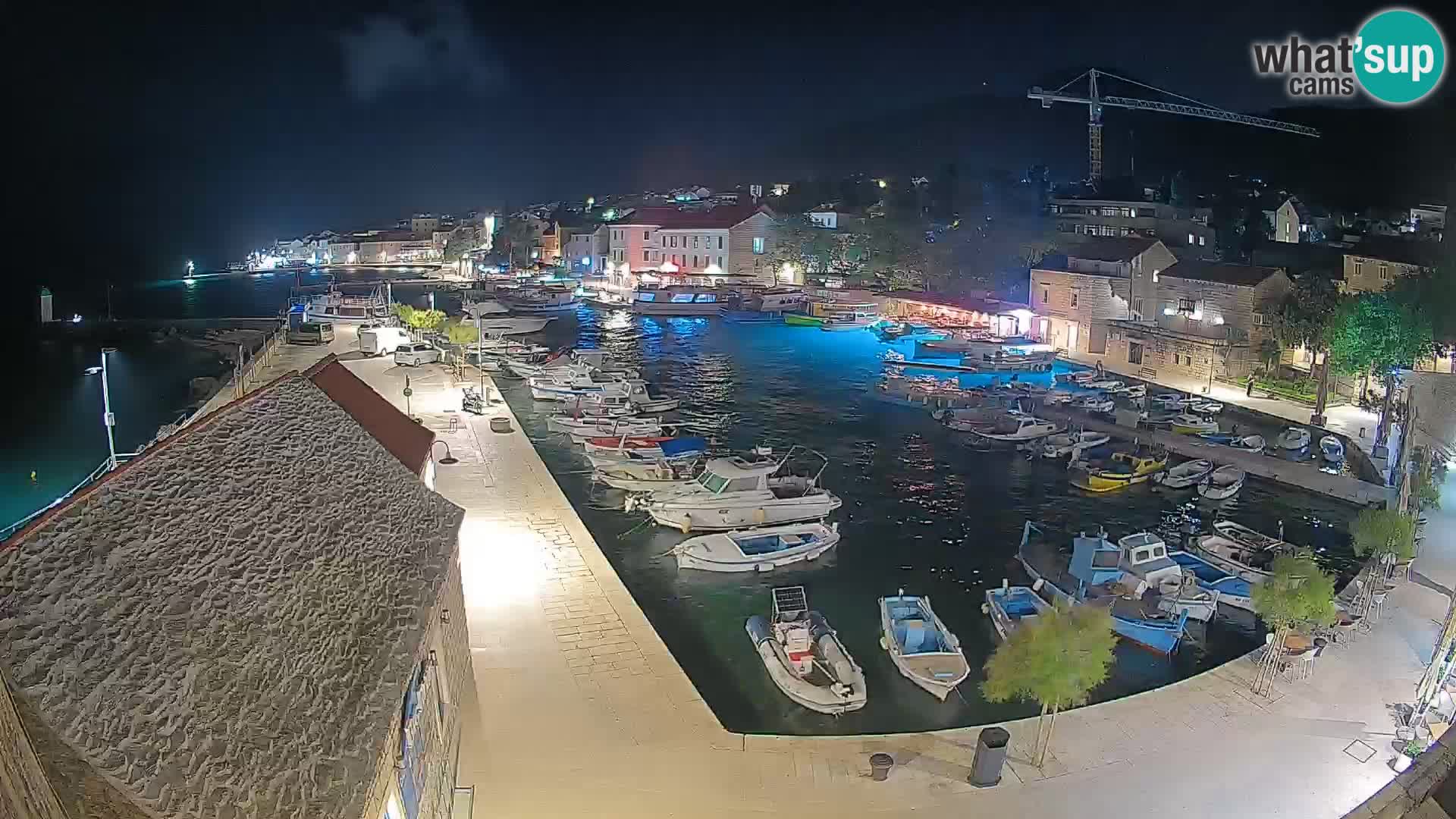 Webcam Bol Hafen – Liveblick auf Bol Riva & Marina