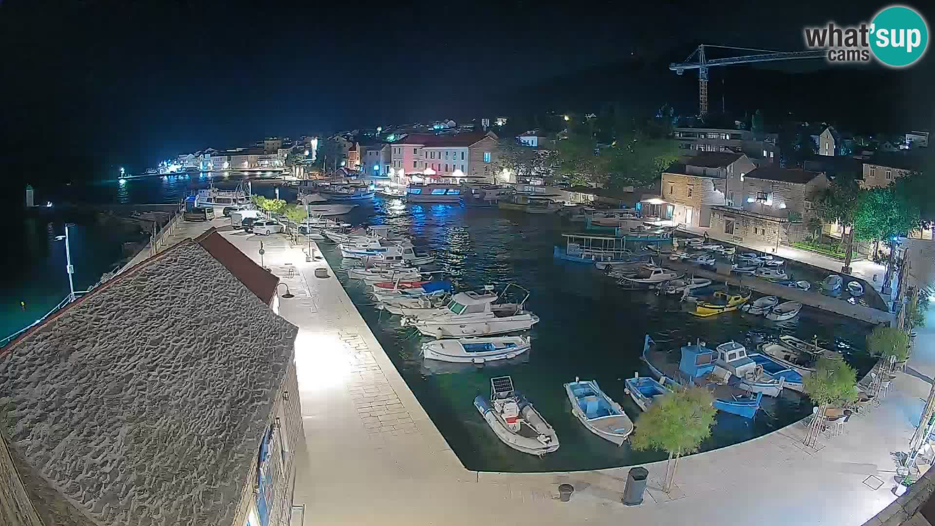 Webcam Bol Hafen – Liveblick auf Bol Riva & Marina