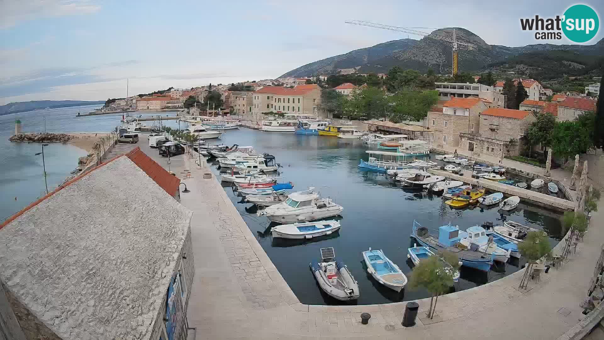 Webcam Bol Harbour – Live View of Bol Riva & Marina