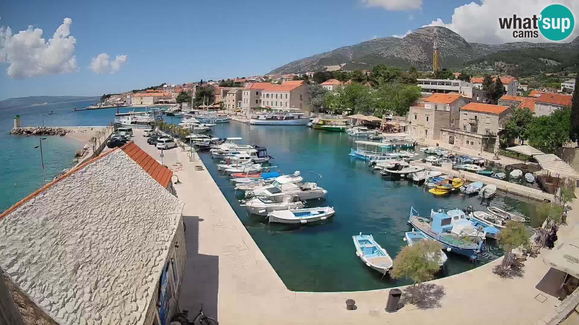 Webcam Bol Harbour – Live View of Bol Riva & Marina