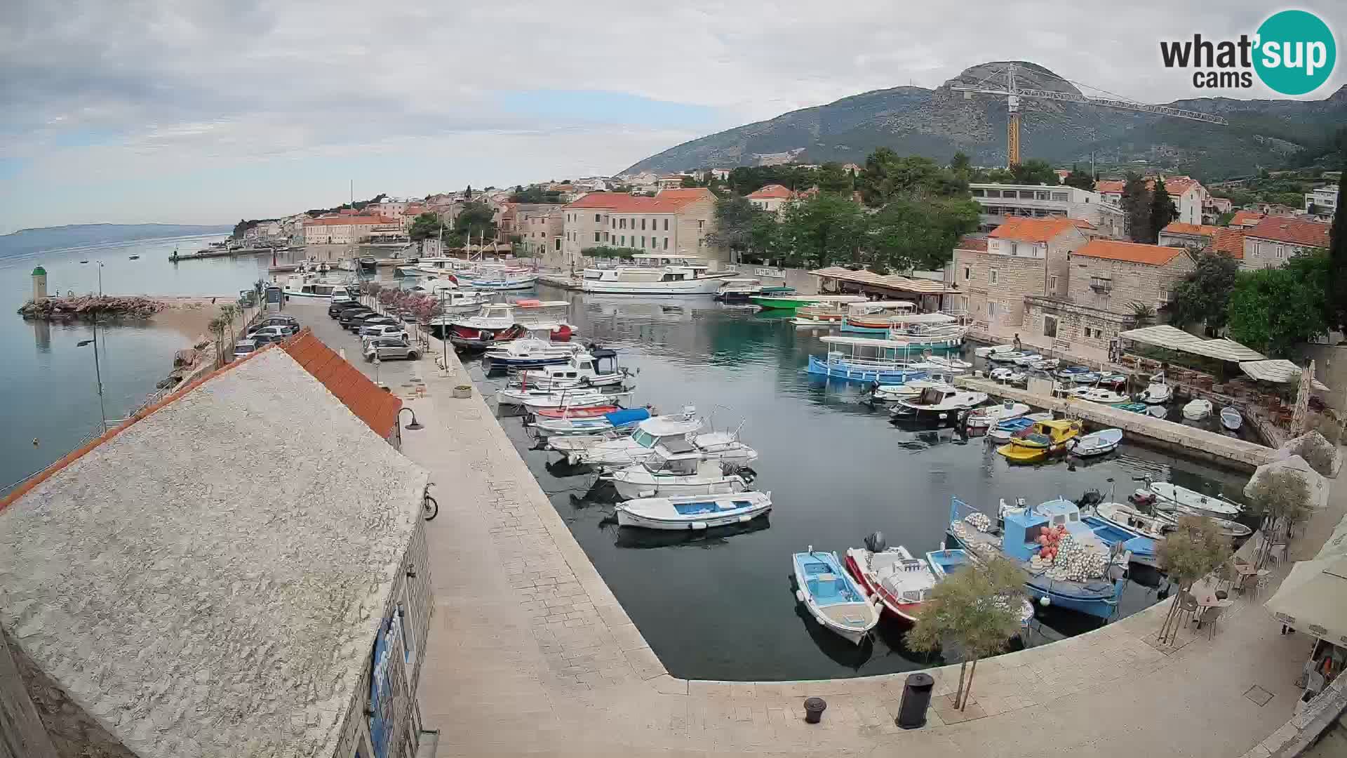 Webcam Bol Harbour – Live View of Bol Riva & Marina