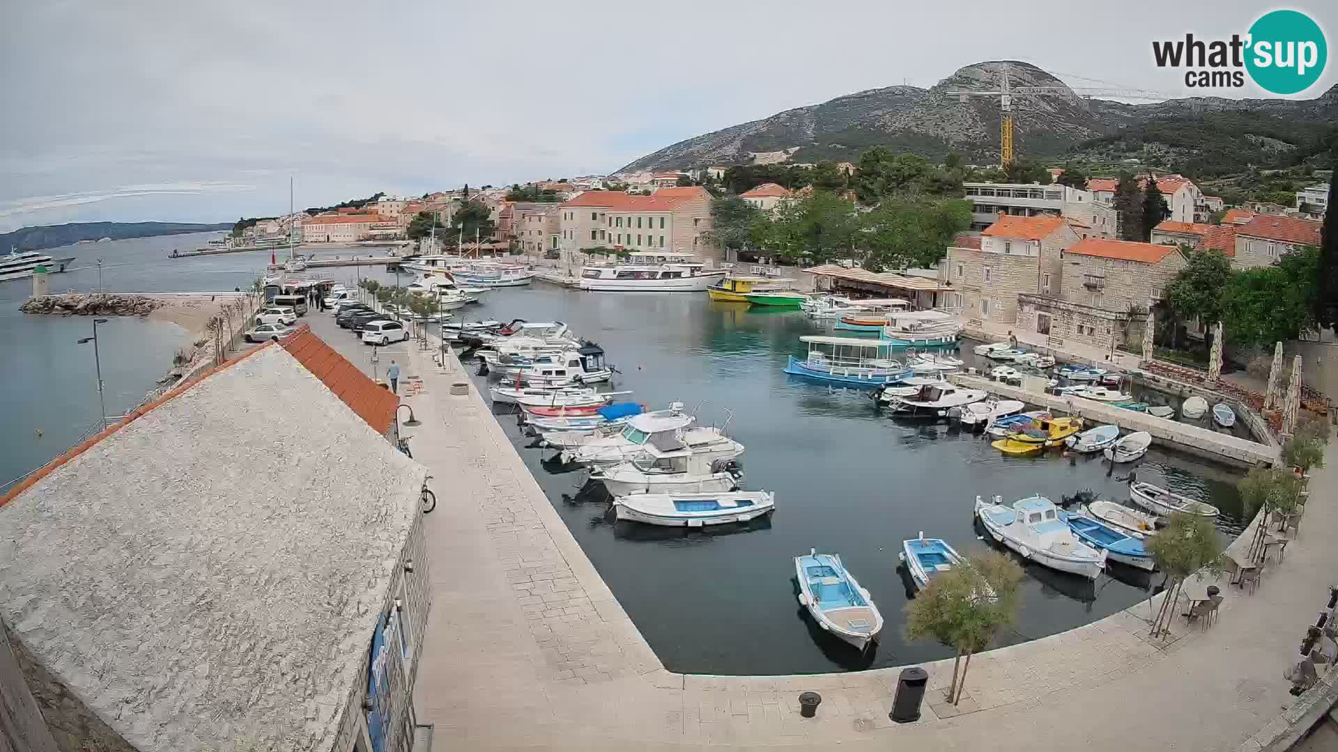 Webcam Bol Harbour – Live View of Bol Riva & Marina
