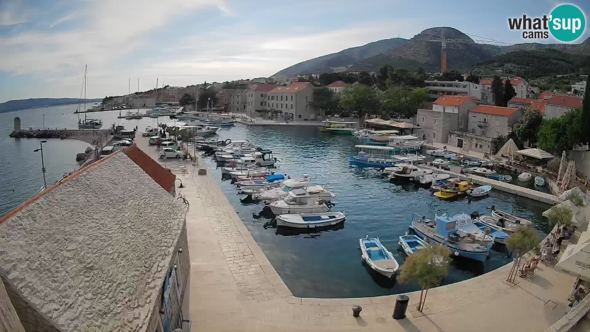 Webcam Bol Harbour – Live View of Bol Riva & Marina