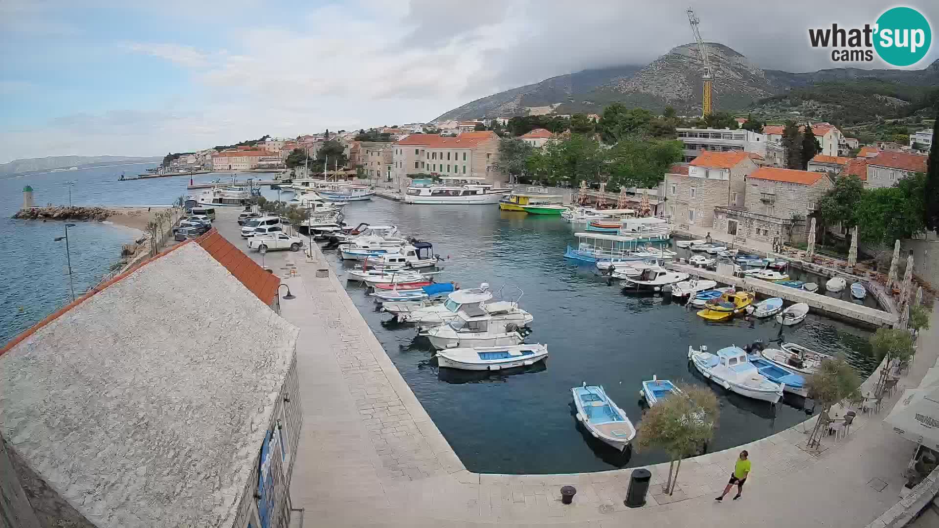 Webcam Bol Harbour – Live View of Bol Riva & Marina