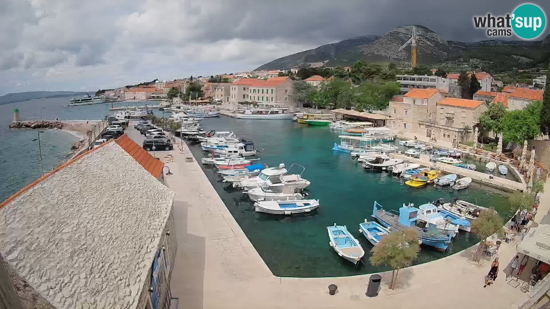 Webcam Bol Harbour – Live View of Bol Riva & Marina