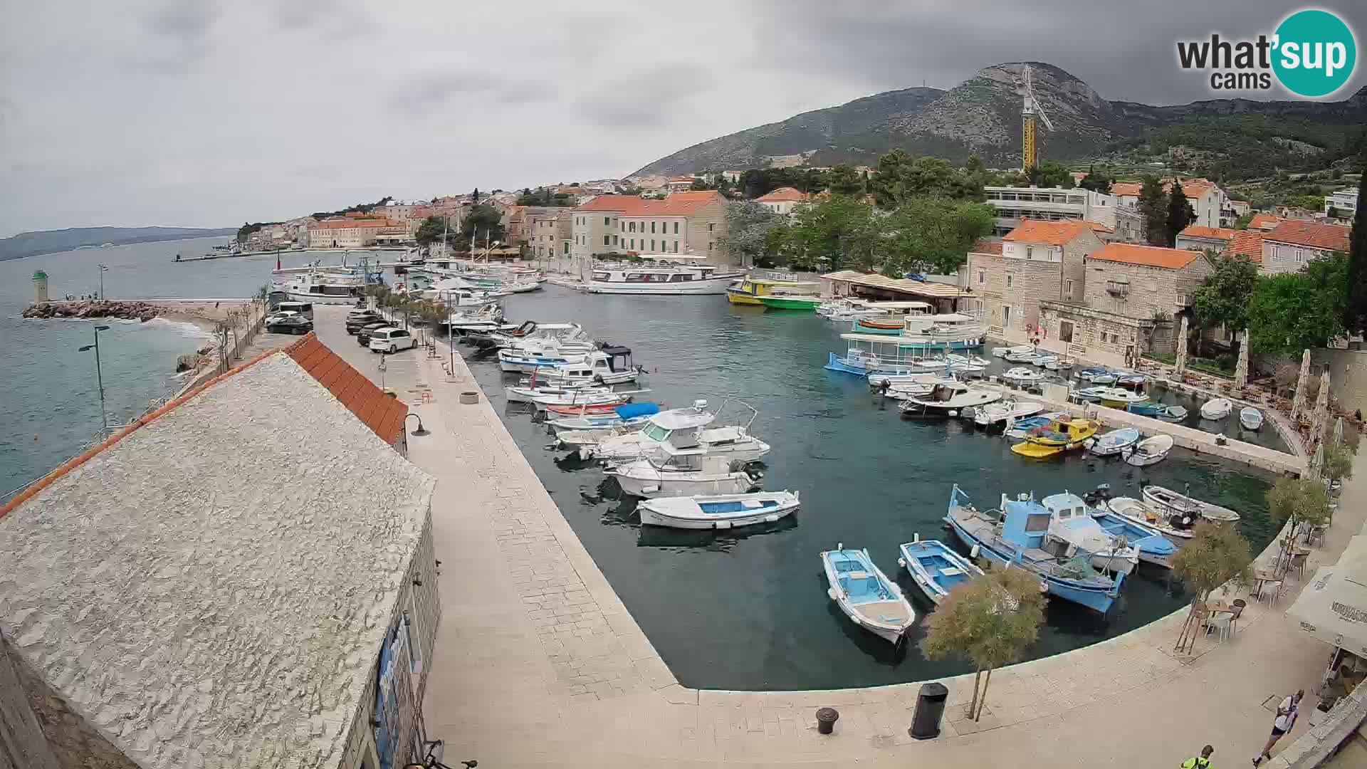 Webcam Bol Harbour – Live View of Bol Riva & Marina