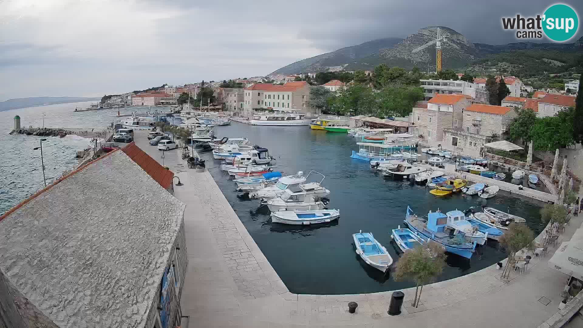 Webcam Bol Harbour – Live View of Bol Riva & Marina