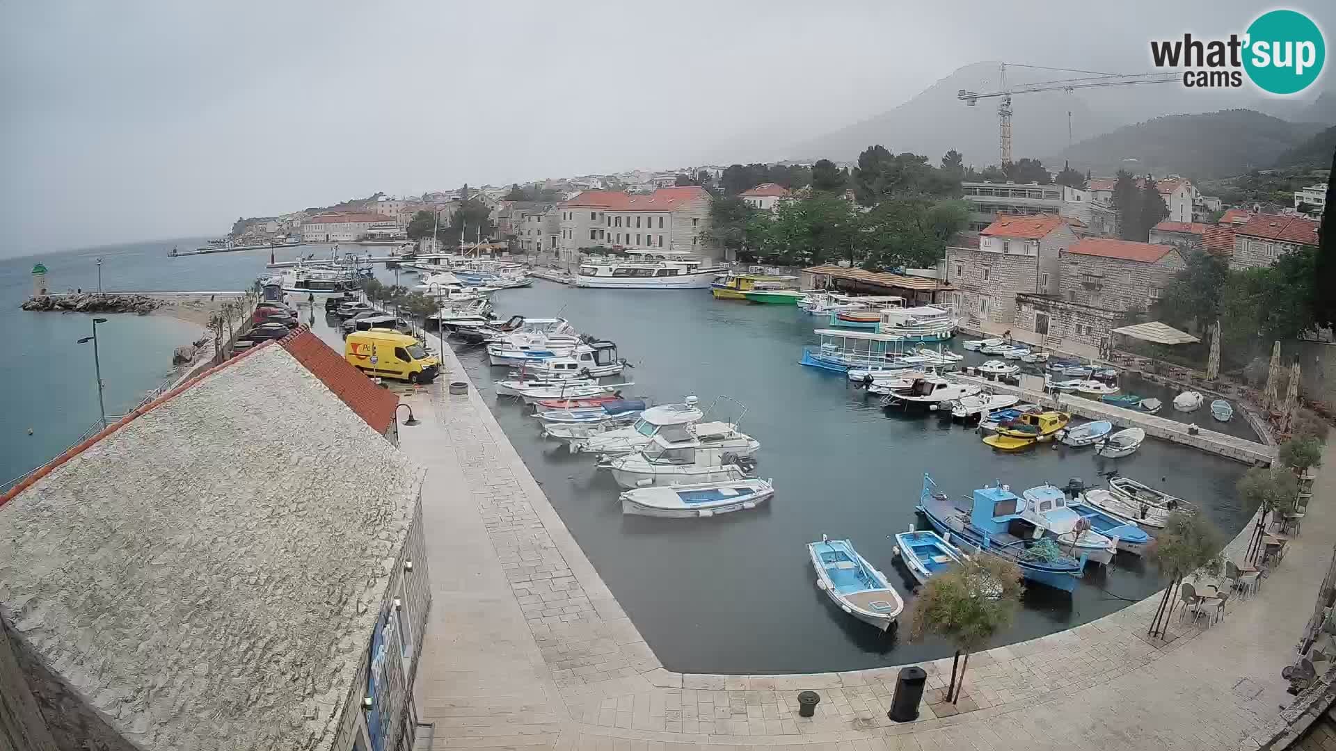 Webcam Bol Hafen – Liveblick auf Bol Riva & Marina