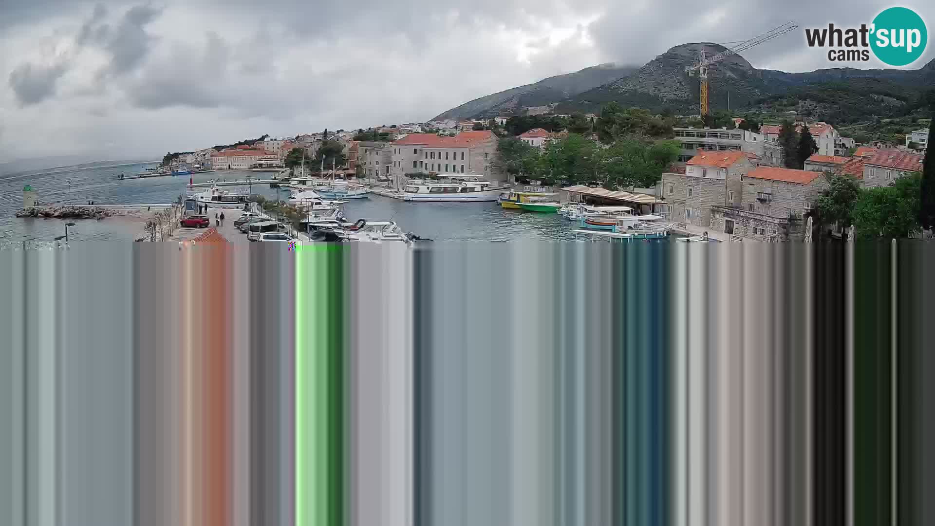 Webcam Bol Harbour – Live View of Bol Riva & Marina