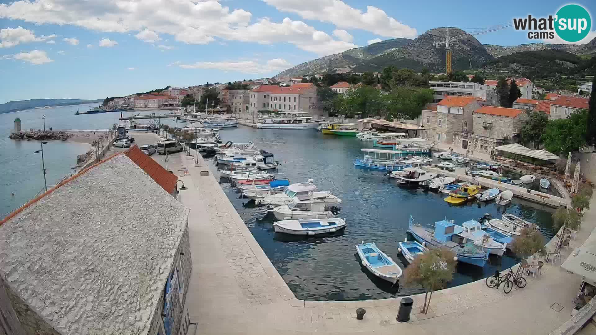 Webcam Bol Harbour – Live View of Bol Riva & Marina