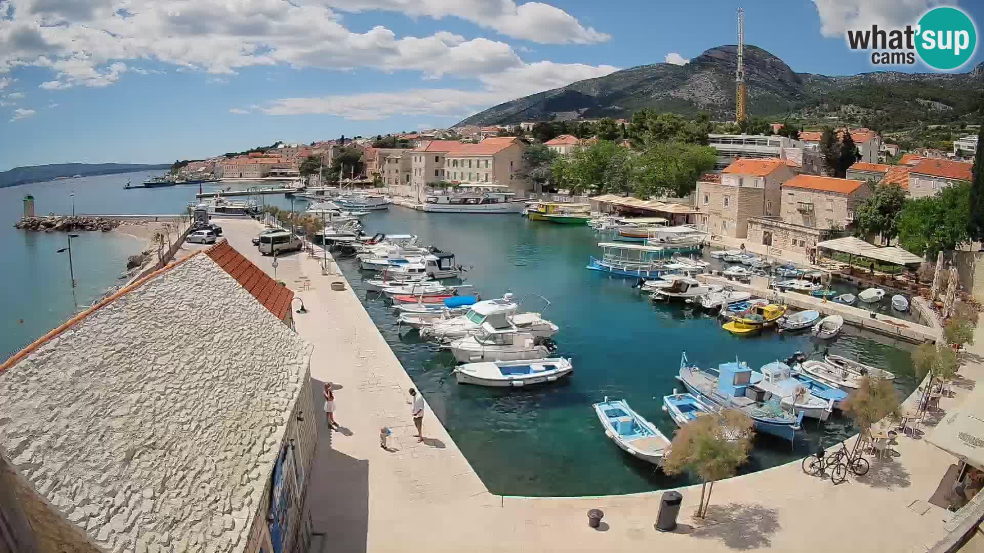 Webcam Bol Harbour – Live View of Bol Riva & Marina