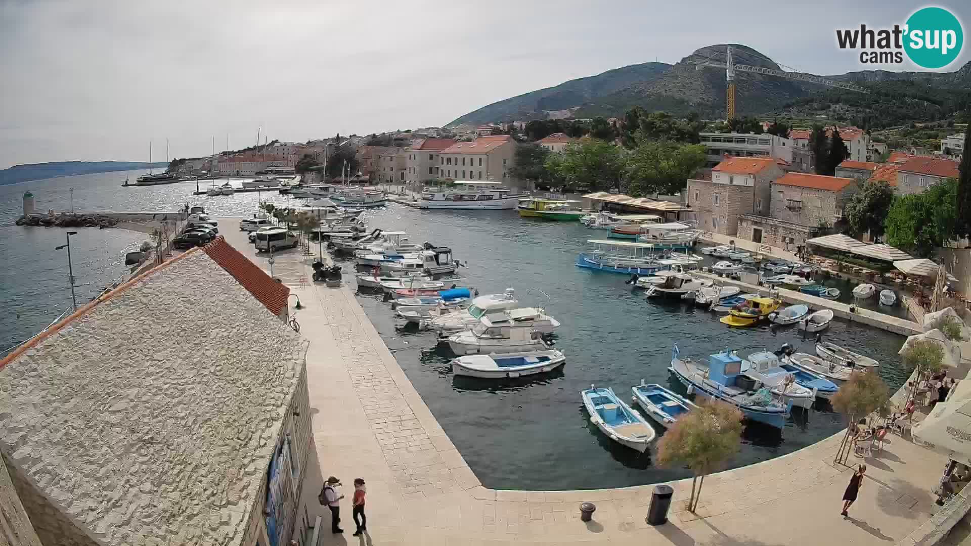 Webcam Bol Harbour – Live View of Bol Riva & Marina