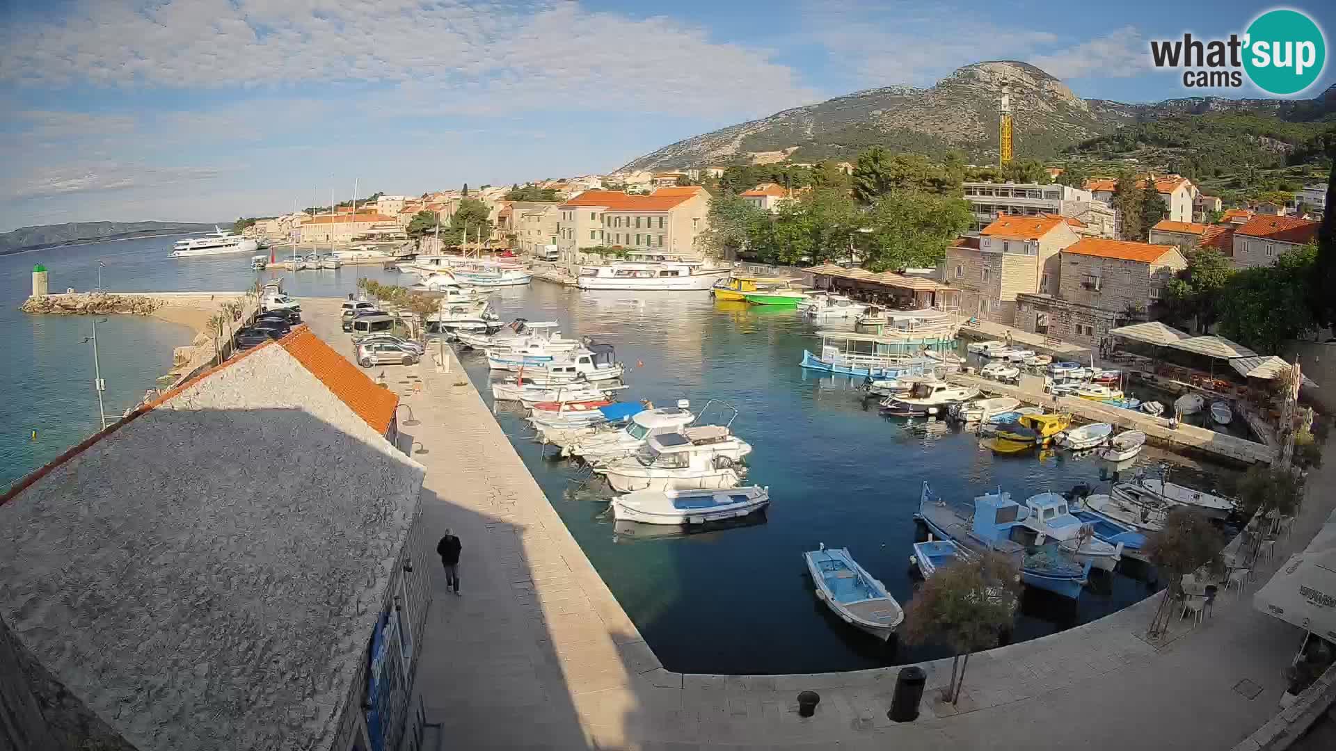 Webcam Bol Harbour – Live View of Bol Riva & Marina