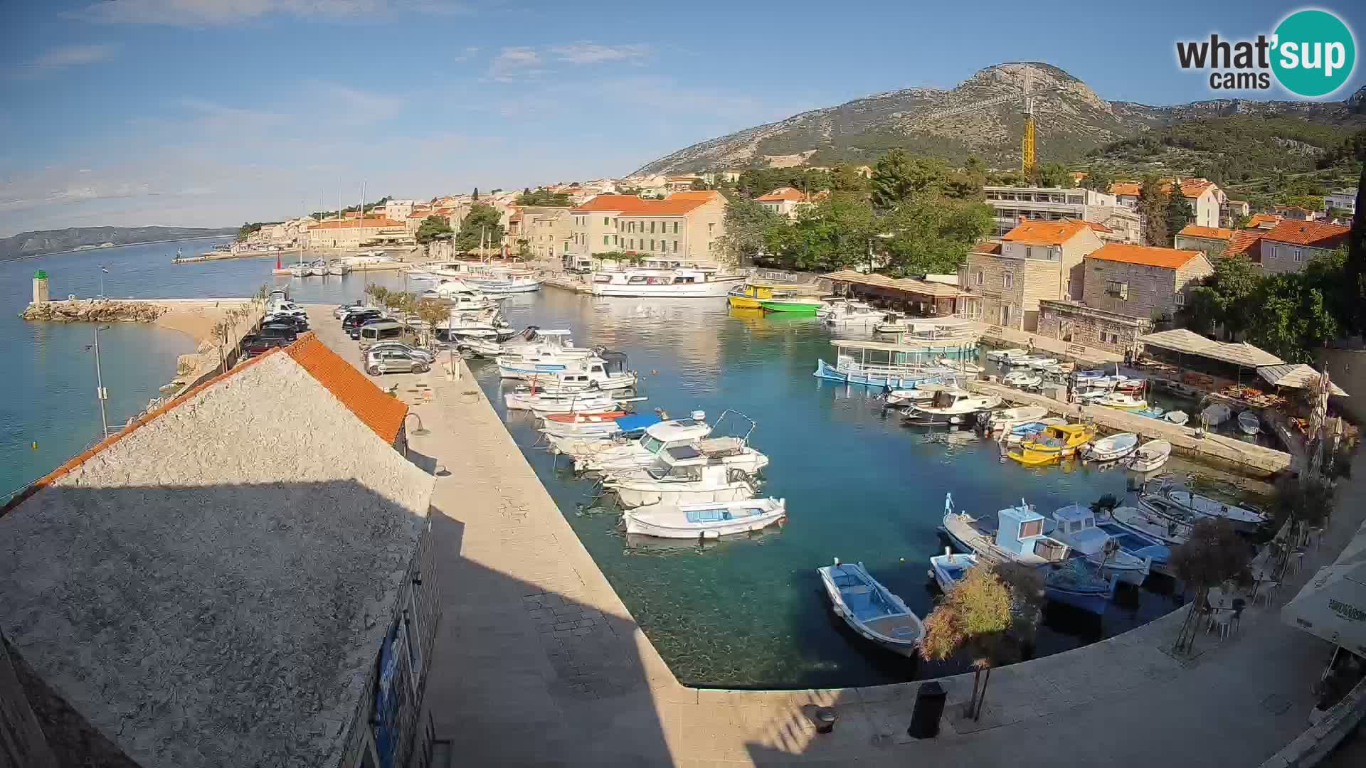 Webcam Bol Harbour – Live View of Bol Riva & Marina